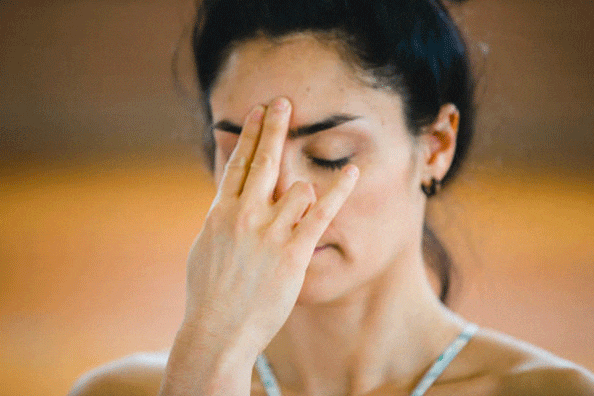 Photo pratique de pranayama